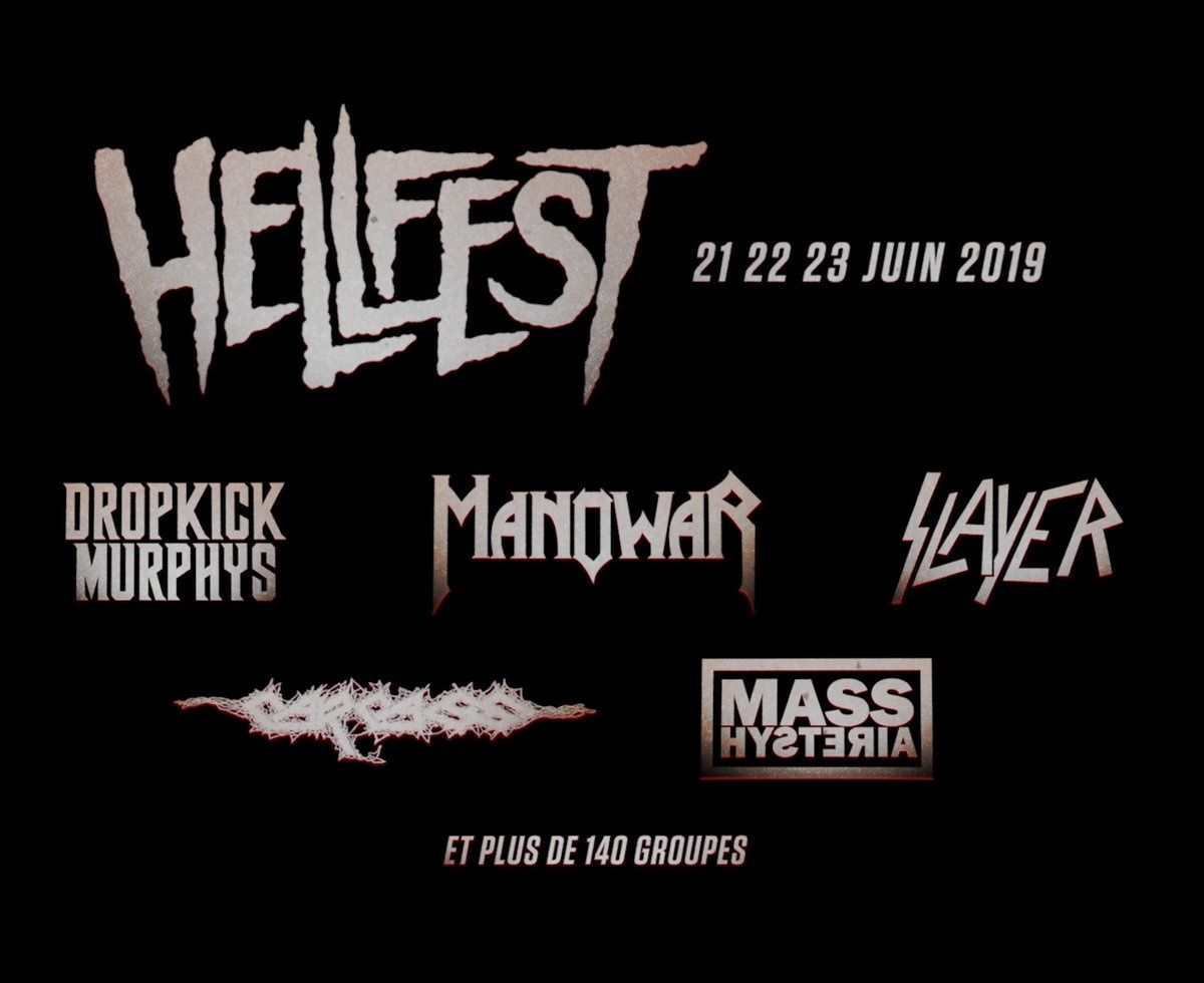 Hellfest 2019, annonce de l'affiche