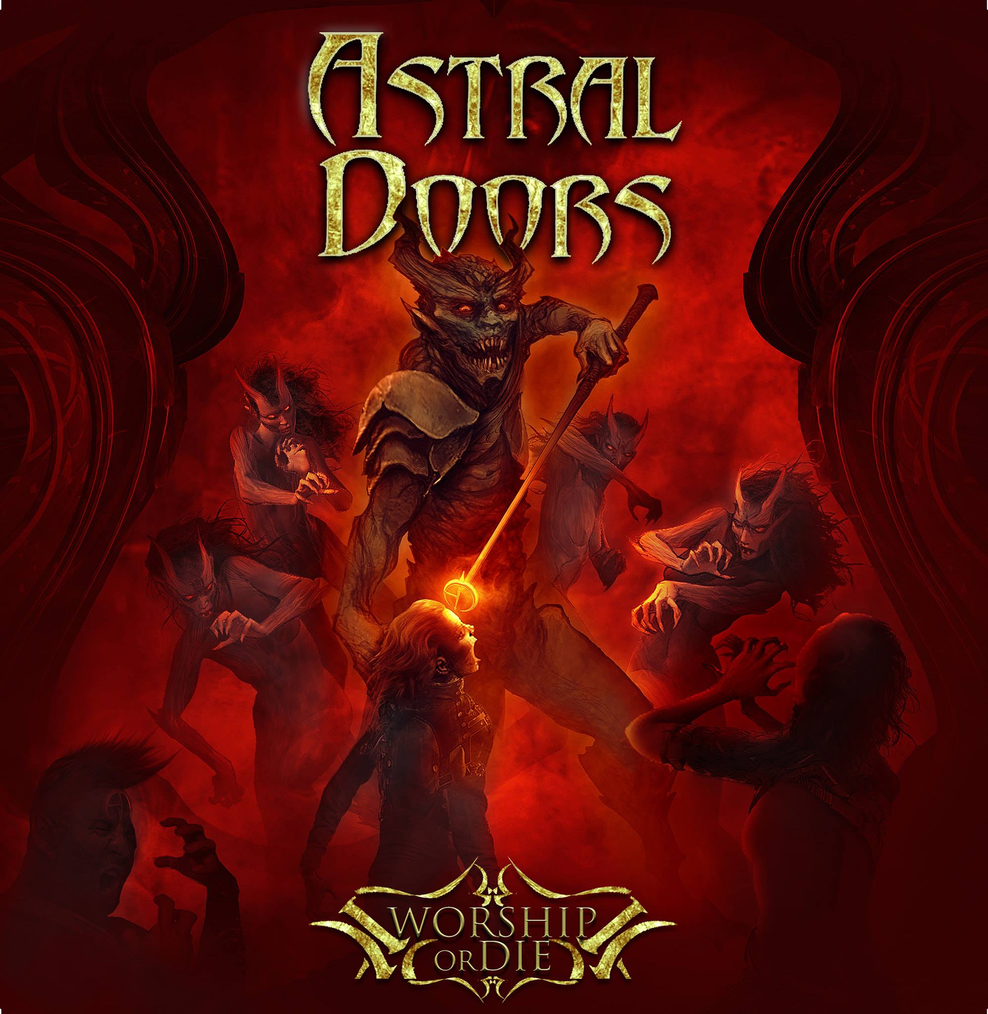 Astral Doors - Marathon (lyric video)