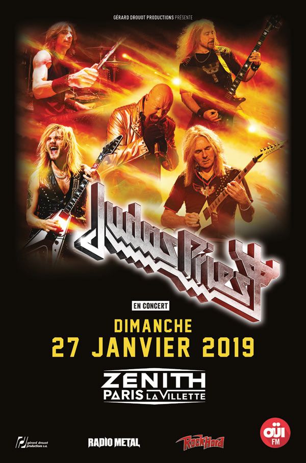 Judas Priest à Paris (2019)