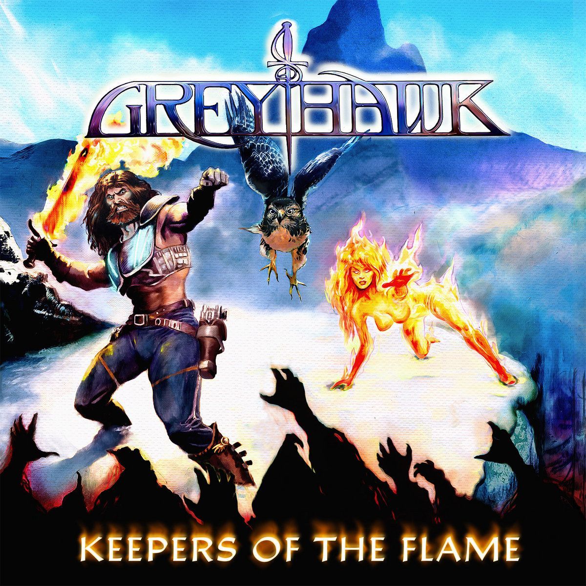 Greyhawk - Keepers of the Flame (lyric video)